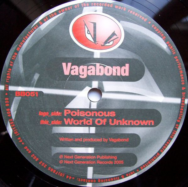 V.A.G.A.B.O.N.D. - Poisonous / World Of Unknown - Vinyl Record 12" image 1