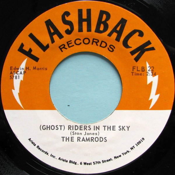 Ramrods - (Ghost) Riders In The Sky - Used Vinyl Record 7" image 1