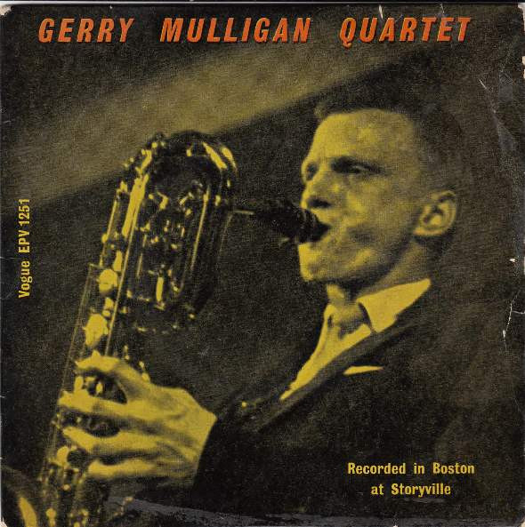 Gerry Mulligan Quart - Recorded In Boston At Storyville - Used Vinyl Rec image 1