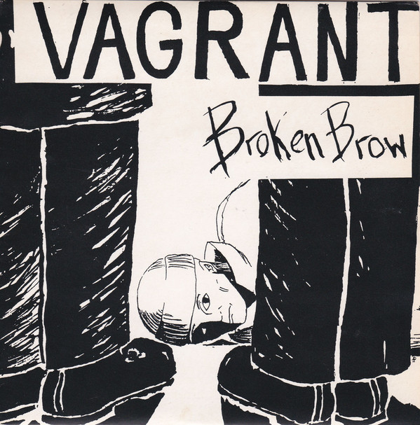 Broken Brow - Vagrant - Used Vinyl Record 7" image 1