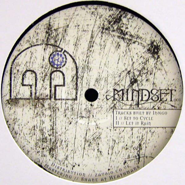 Indigo - Set To Cycle / Let It Rain - Vinyl Record 12" image 1