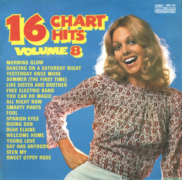 Unknown Artist - 16 Chart Hits Volume 8 - Used Vinyl Record image 1
