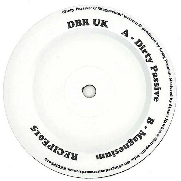 DBR UK - Dirty Passive / Magnesium - Vinyl Record 12" image 1
