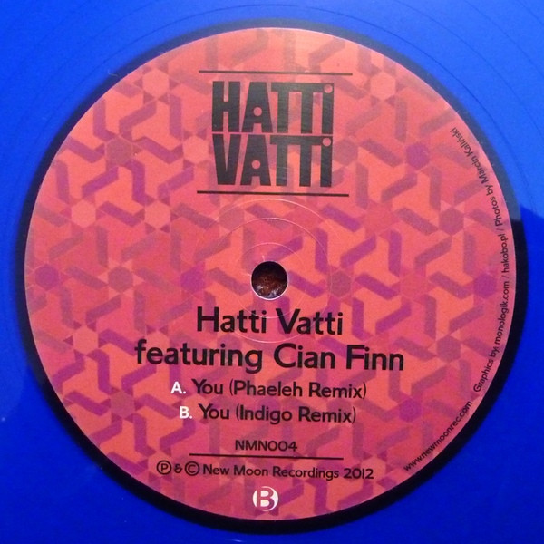 Hatti Vatti - You (Remixes) - Vinyl Record 12" image 1