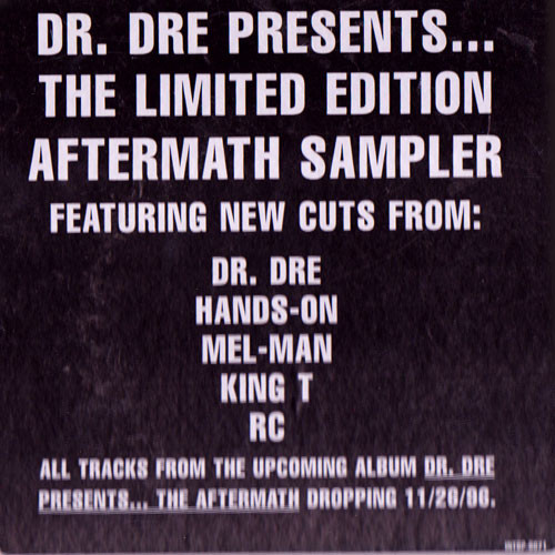 Dr. Dre - Presents...The Limited Edition Aftermath Sampler - image 1