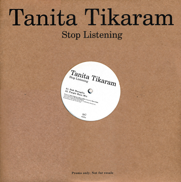 Tanita Tikaram - Stop Listening - Used Vinyl Record 12" image 1