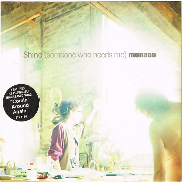Monaco - Shine (Someone Who Needs Me) - Used Vinyl Record 7" image 1