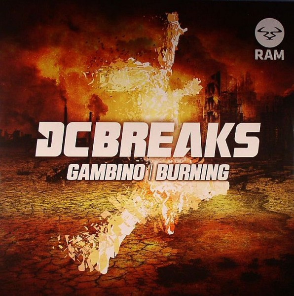 DC Breaks - Gambino / Burning - Vinyl Record 12" image 1