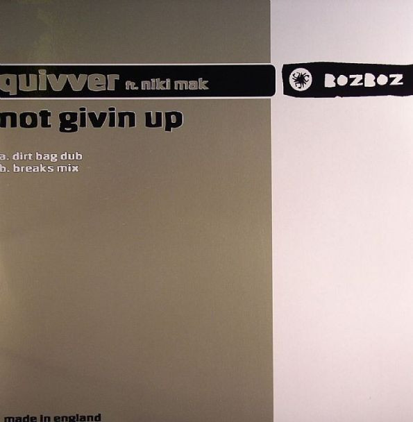 Quivver - Not Givin Up - Vinyl Record 12" image 1