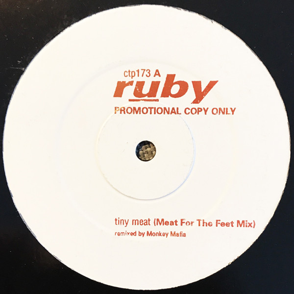 Ruby - Tiny Meat (Remixes) - Used Vinyl Record 12" image 1