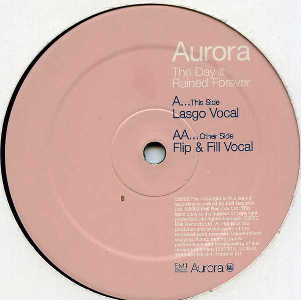 Aurora - Day It Rained Forever - Used Vinyl Record 12" image 1