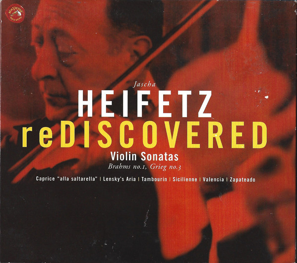 Jascha Heifetz - Heifetz Rediscovered - Used CD image 1