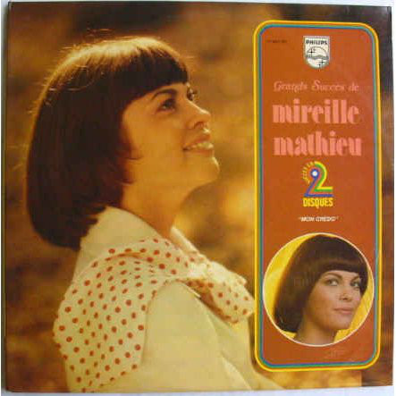 Mireille Mathieu - Grands Succes De  “Mon Credo” - Used Vinyl Recor image 1