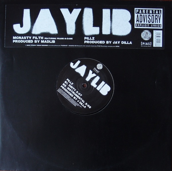 Jaylib - McNasty Filth / Pillz - Used Vinyl Record 12" image 1