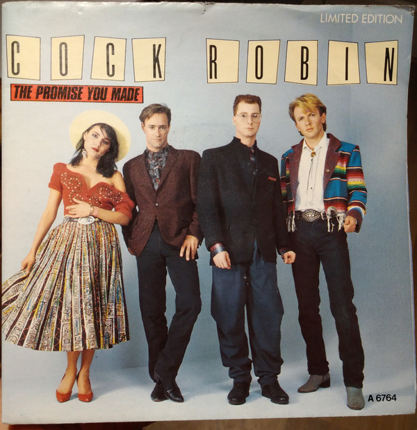 Cock Robin - Promise You Made - Used Vinyl Record 7" image 1