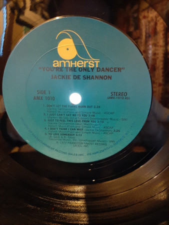 Jackie DeShannon - You're The Only Dancer - Used Vinyl Record image 1