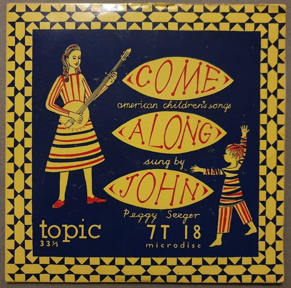 Peggy Seeger - Come Along John - Used Vinyl Record 7" image 1