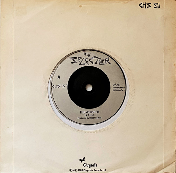Selecter - Whisper - Used Vinyl Record 7" image 1