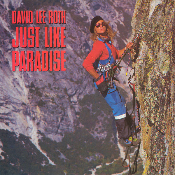 David Lee Roth - Just Like Paradise - Used Vinyl Record 7" image 1