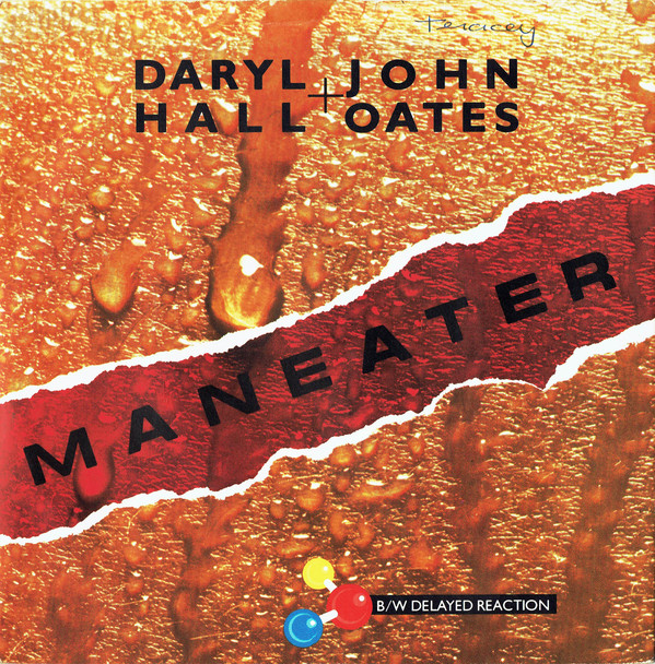 Daryl Hall & John Oa - Maneater - Used Vinyl Record 7" image 1