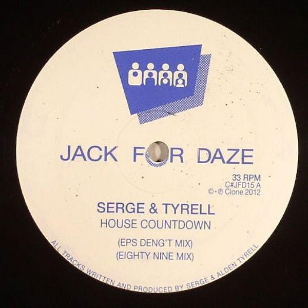 Serge - House Countdown - Vinyl Record 12" image 1