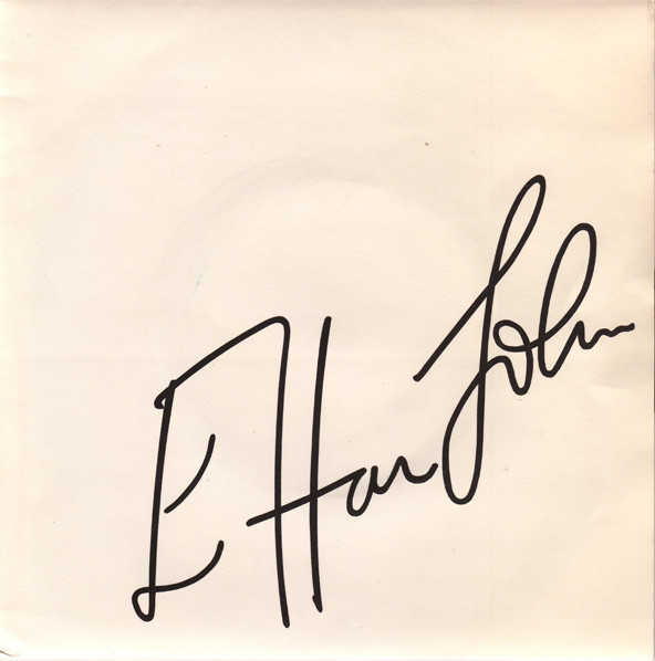 Elton John - Island Girl - Used Vinyl Record 7" image 1