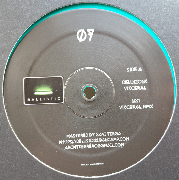 Delusions - Balllistic_07 - Used Vinyl Record 12" image 1
