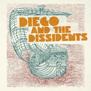 Diego And The Dissid - Contaminated Waters - Vinyl Record 7" image 1