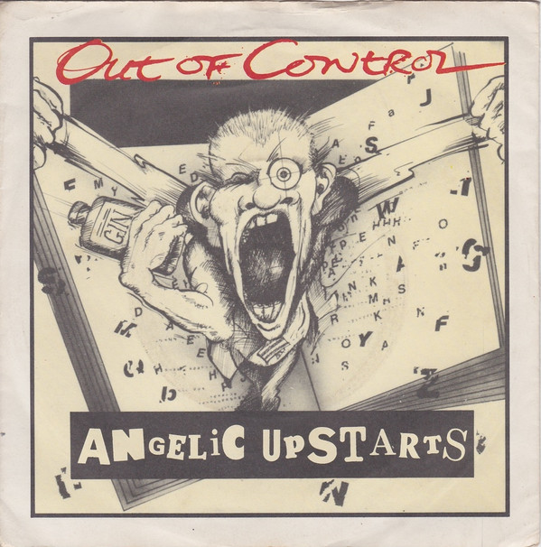 Angelic Upstarts - Out Of Control - Used Vinyl Record 7" image 1