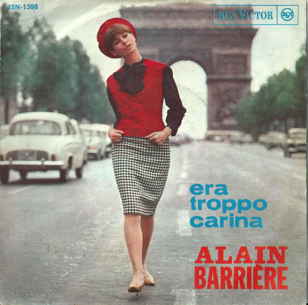 Alain Barriere - Era Troppo Carina - Used Vinyl Record 7" image 1