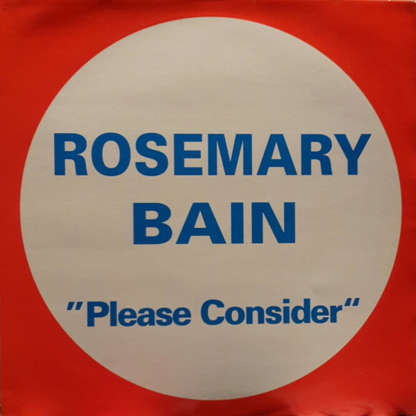 Rosemary Bain - Please Consider - Used Vinyl Record 12" image 1