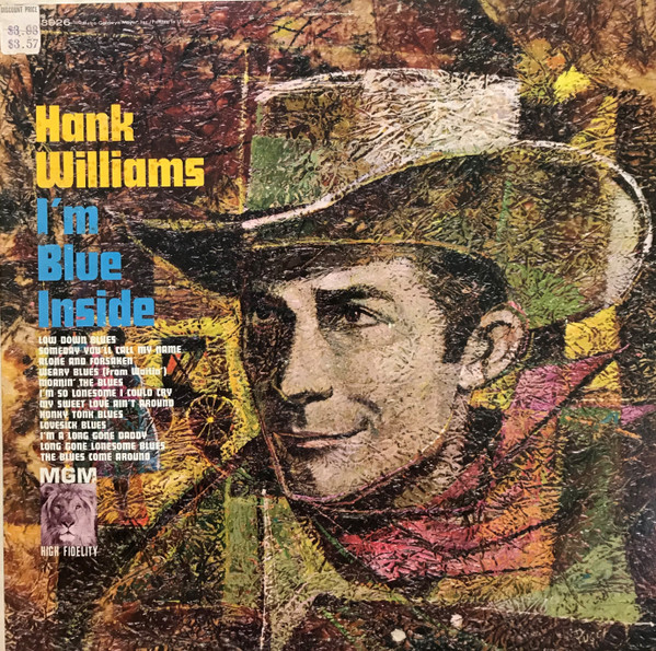 Hank Williams - I'm Blue Inside - Used Vinyl Record image 1