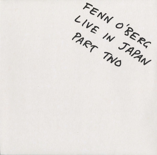 Fenn O'Berg - Live In Japan Part Two - Vinyl Record image 1