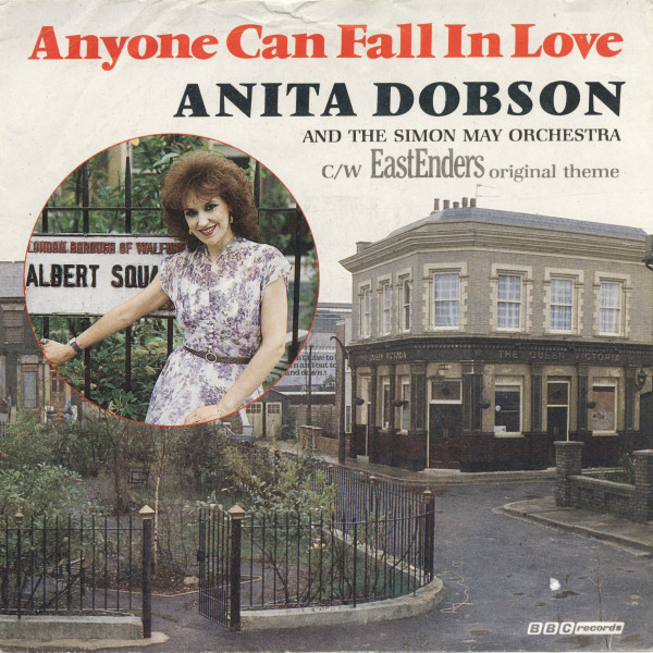 Anita Dobson - Anyone Can Fall In Love - Used Vinyl Record 7" image 1