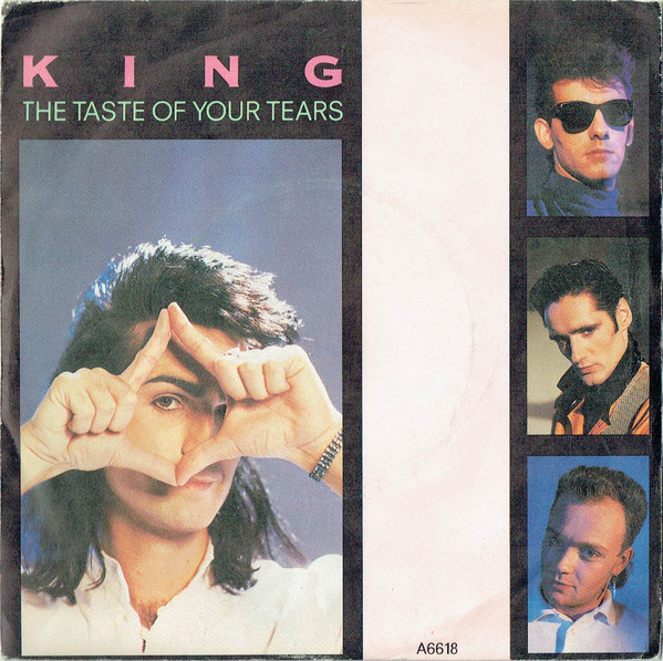 King - Taste Of Your Tears - Used Vinyl Record 7" image 1