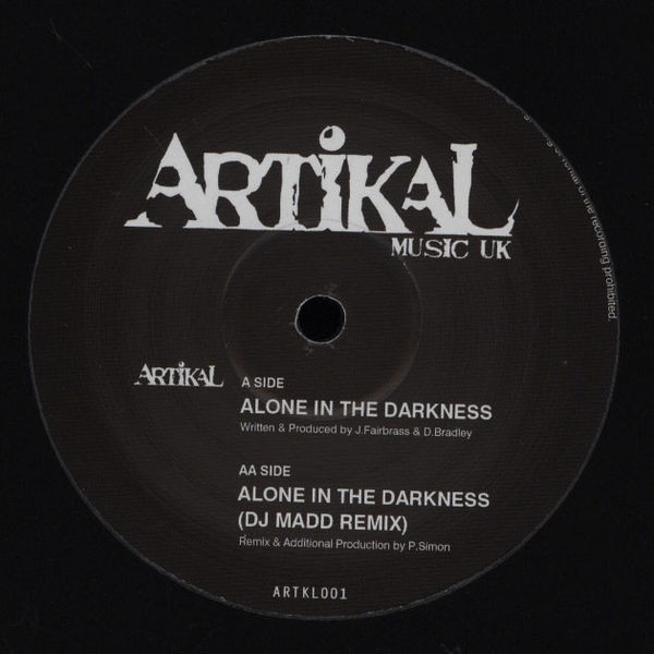 Artikal - Alone In The Darkness - Vinyl Record 12" image 1