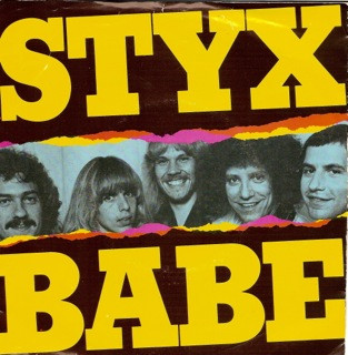 Styx - Babe - Used Vinyl Record 7" image 1