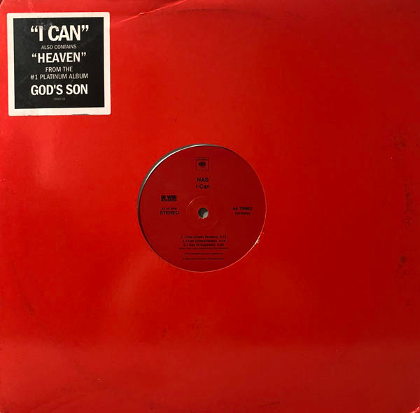 Nas - I Can - Vinyl Record 12" image 1