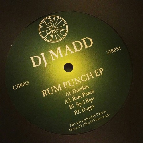 DJ Madd - Rum Punch EP - Vinyl Record 12" image 1