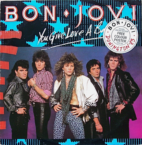Bon Jovi - You Give Love A Bad Name - Used Vinyl Record 12" image 1