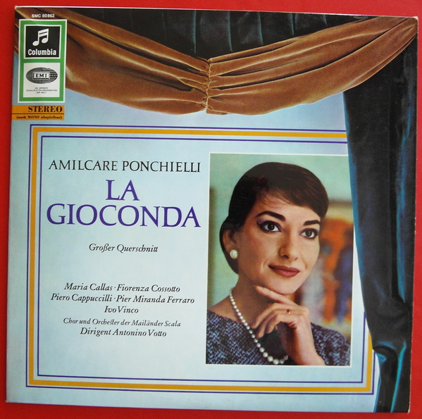 Maria Callas - La Gioconda Großer Querschnitt - Used Vinyl Record image 1