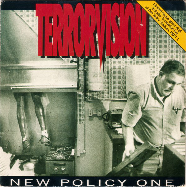 Terrorvision - New Policy One - Used Vinyl Record 7" image 1