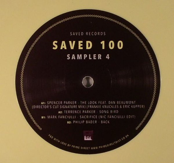 Various - Saved 100 (Sampler 4) - Vinyl Record 12" image 1