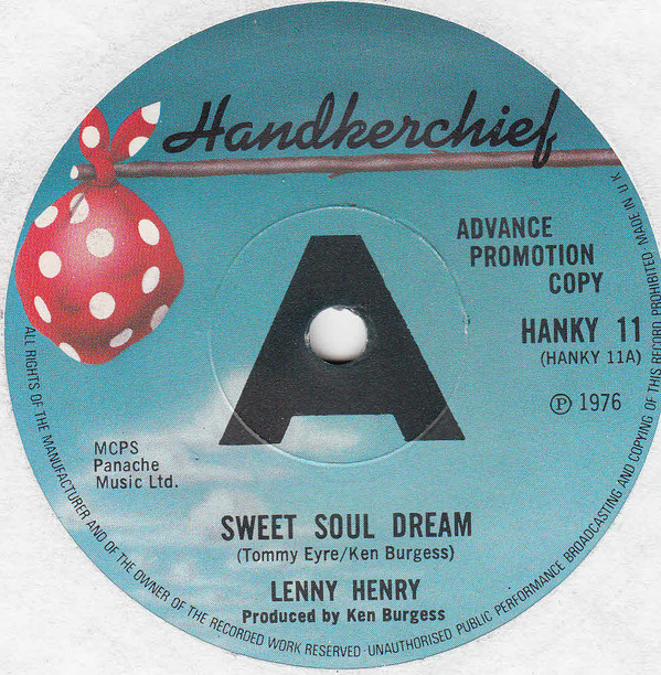 Lenny Henry - Sweet Soul Dream - Used Vinyl Record 7" image 1