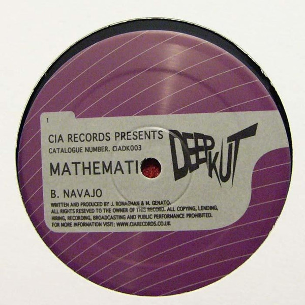 Mathematics - Soul Shayka / Navajo - Vinyl Record 12" image 1