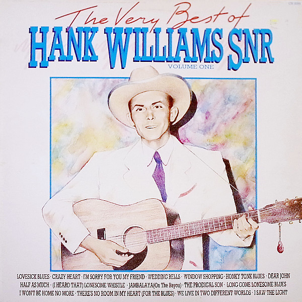 Hank Williams - Very Best Of Snr Volume One - Used Vinyl Record image 1
