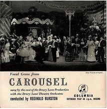 Various - Vocal Gems From "Carousel" - Used Vinyl Record 7" image 1