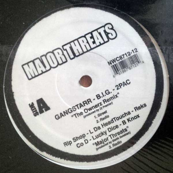 Gang Starr - Ownerz Remix - Vinyl Record 12" image 1