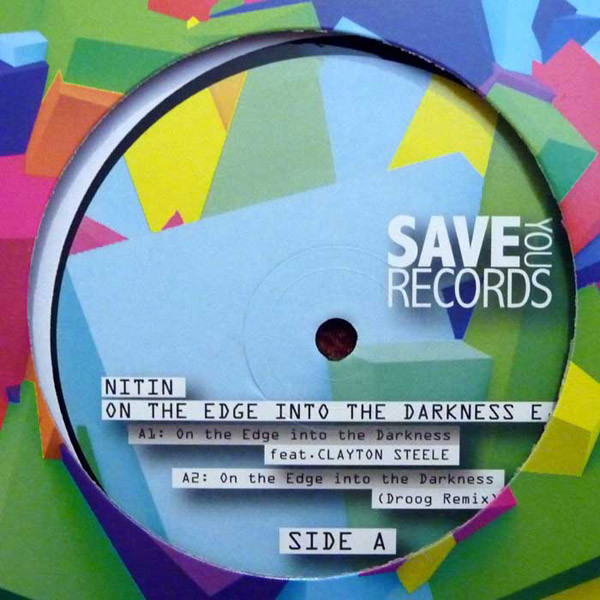 Nitin - On The Edge Into The Darkness EP - Vinyl Record 12" image 1