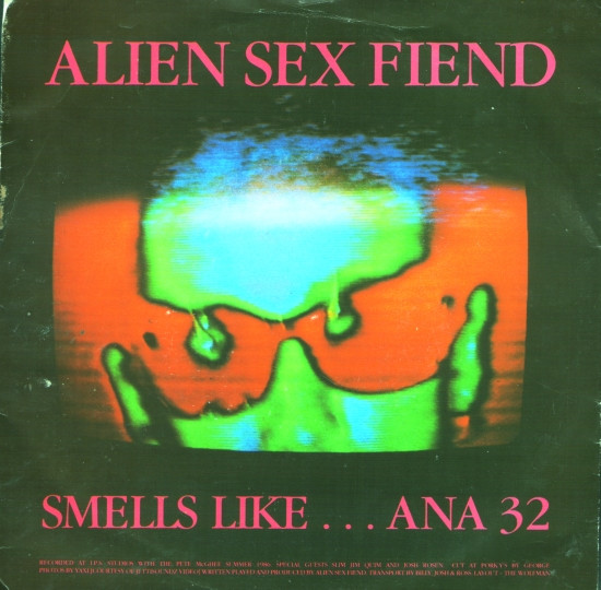 Alien Sex Fiend - Smells Like... - Used Vinyl Record 7" image 1